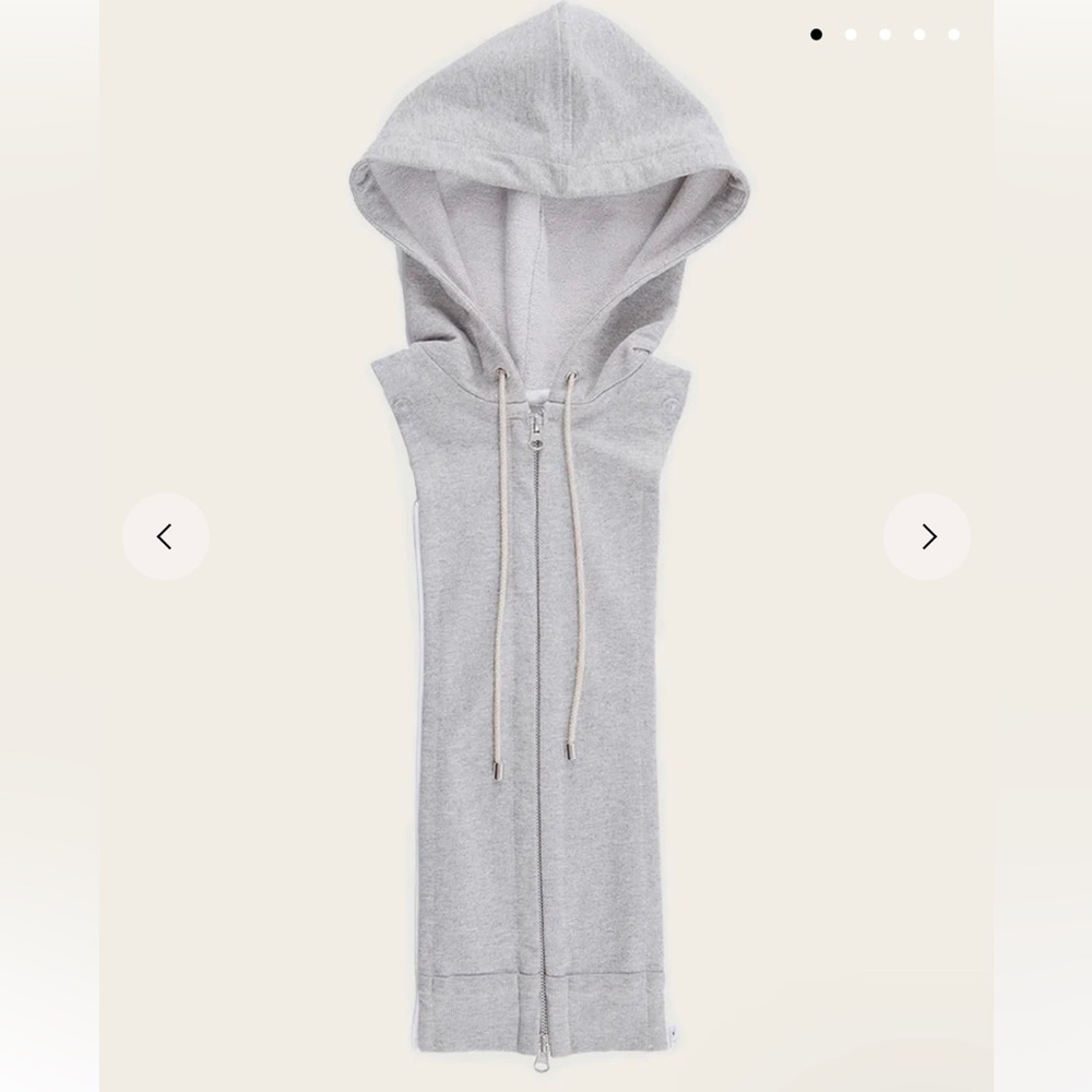 Veronica Beard Grey Hoodie Dickey